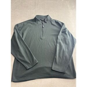 The North Face Fleece 1/4 Zip Pullover Sweatshirt Men's XL Dark Gray